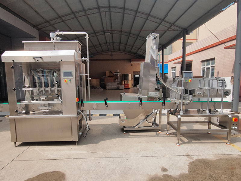 直線(xiàn)式蒜蓉醬灌裝機(jī)